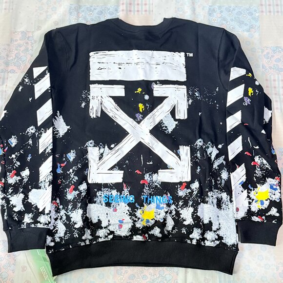 Off-White Galaxy Brushed Print Sweatshirt - Picture 5 of 8